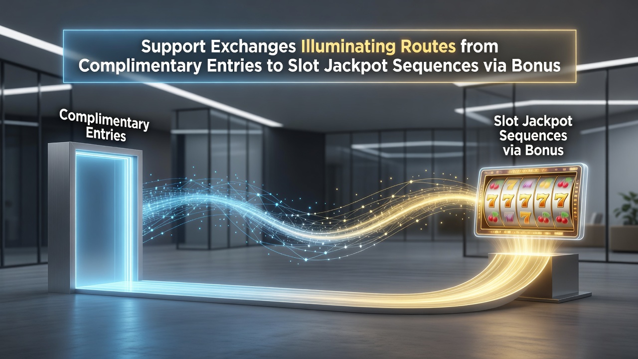 Illustration of mobile transaction flows connecting bonus chains to slot jackpot sequences with support guidance
