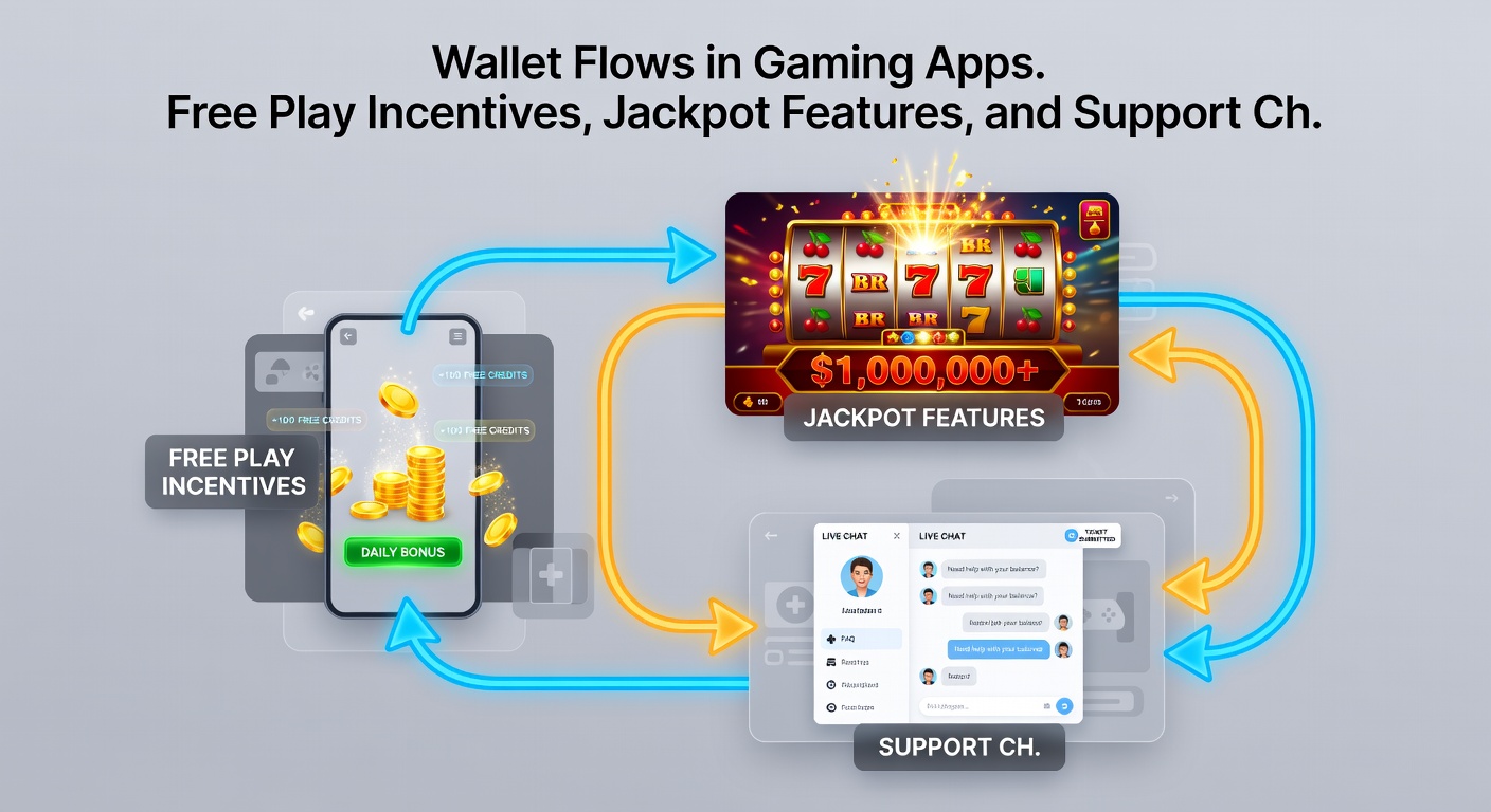 Support chat interface assisting with jackpot payout requests and wallet conversion steps in a gaming app